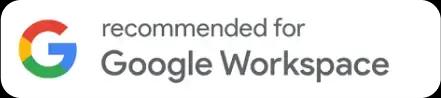 Recommended for Google Workspace