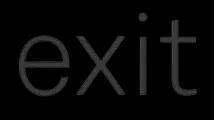 Logo of exit