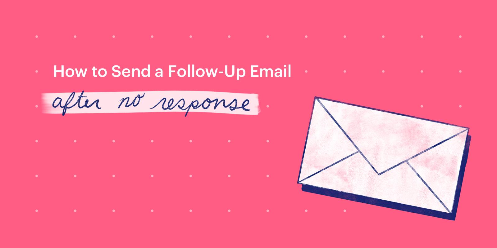 Featured image: How to send a follow-up email after no response