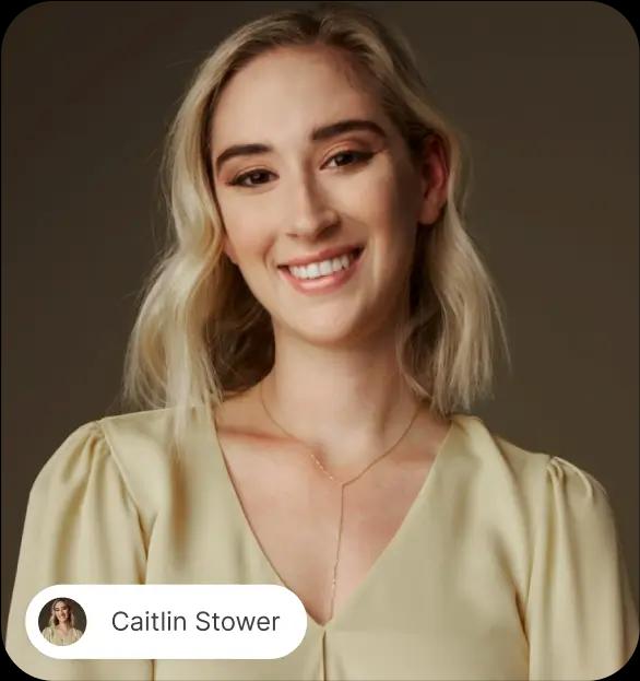 Caitlin Stower quote