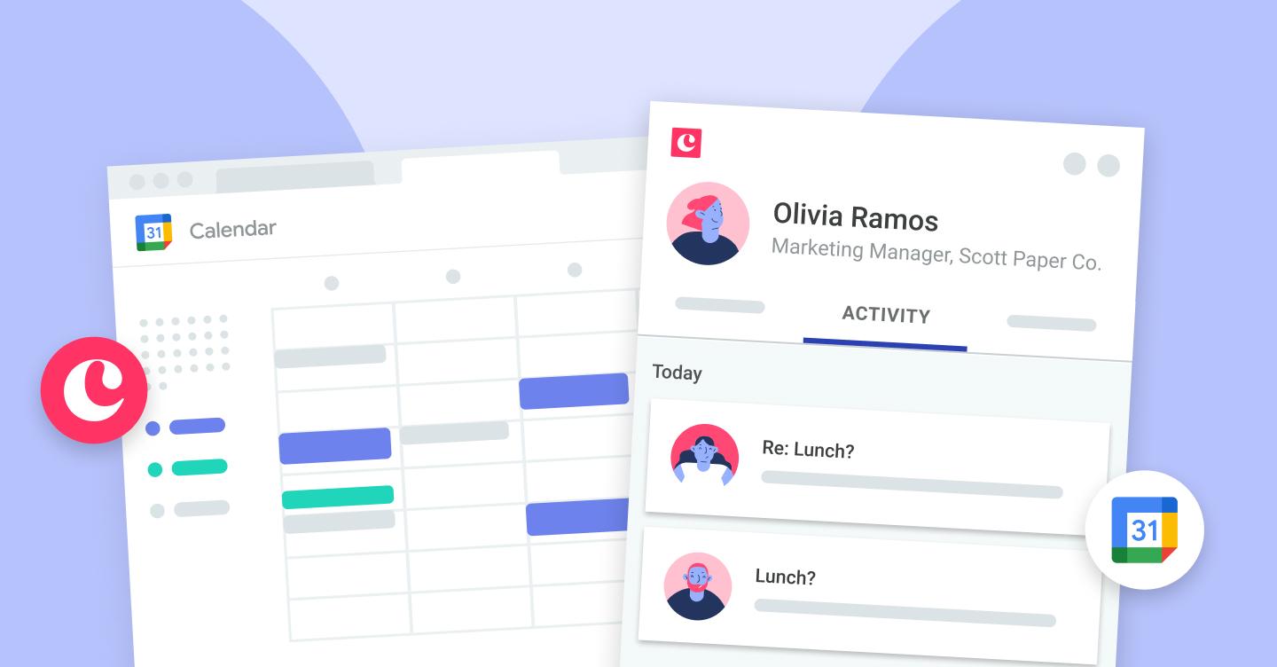 Featured image: Introducing the Copper Chrome extension in Google Calendar