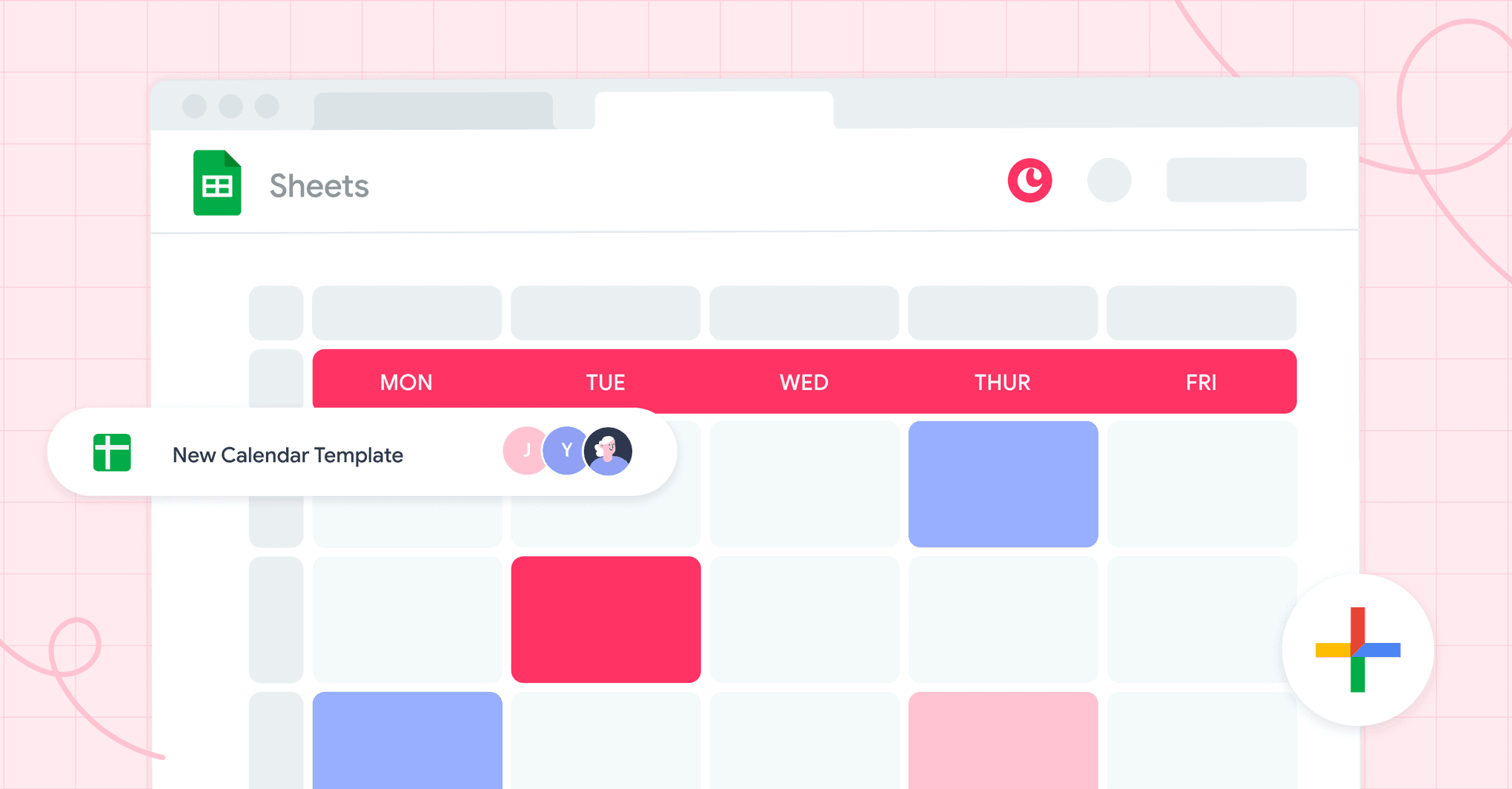 Featured image: Up your productivity with Google Sheets calendar templates