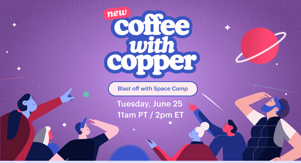 Featured image: Coffee with Copper: Blast off with Space Camp