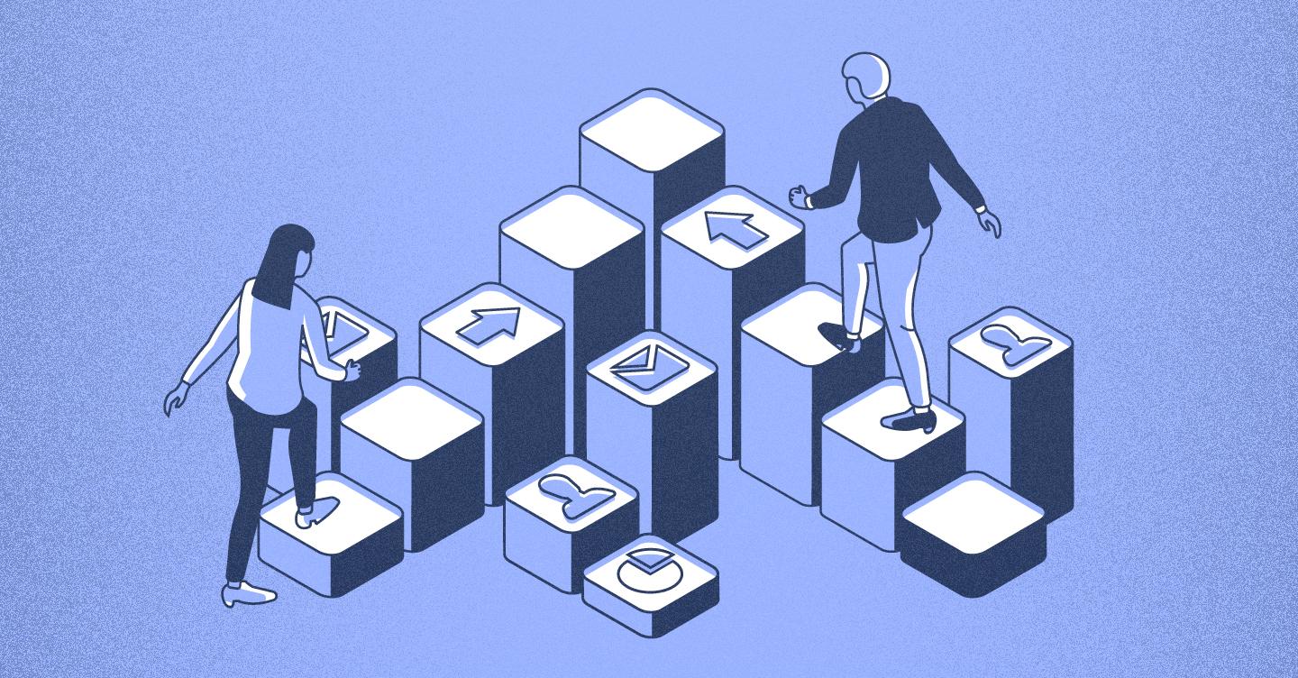 Featured image: Using product engagement metrics for SaaS product led growth