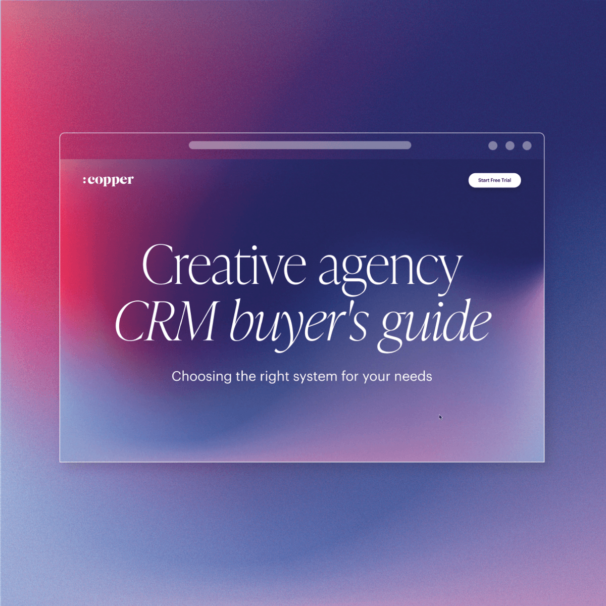 Image for post Creative agency CRM buyer's guide