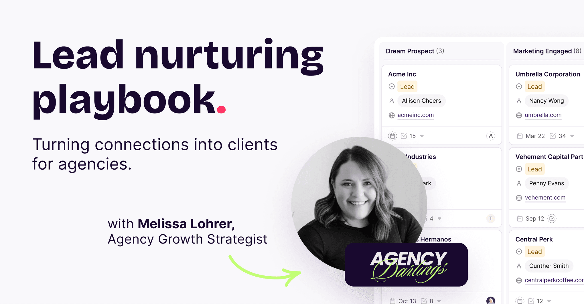 Featured image: Lead nurturing playbook