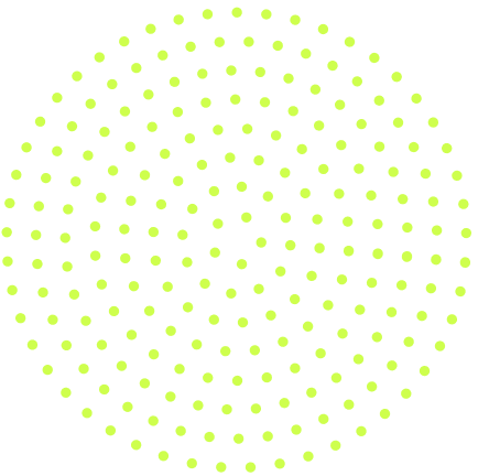 Dot pattern circle image
