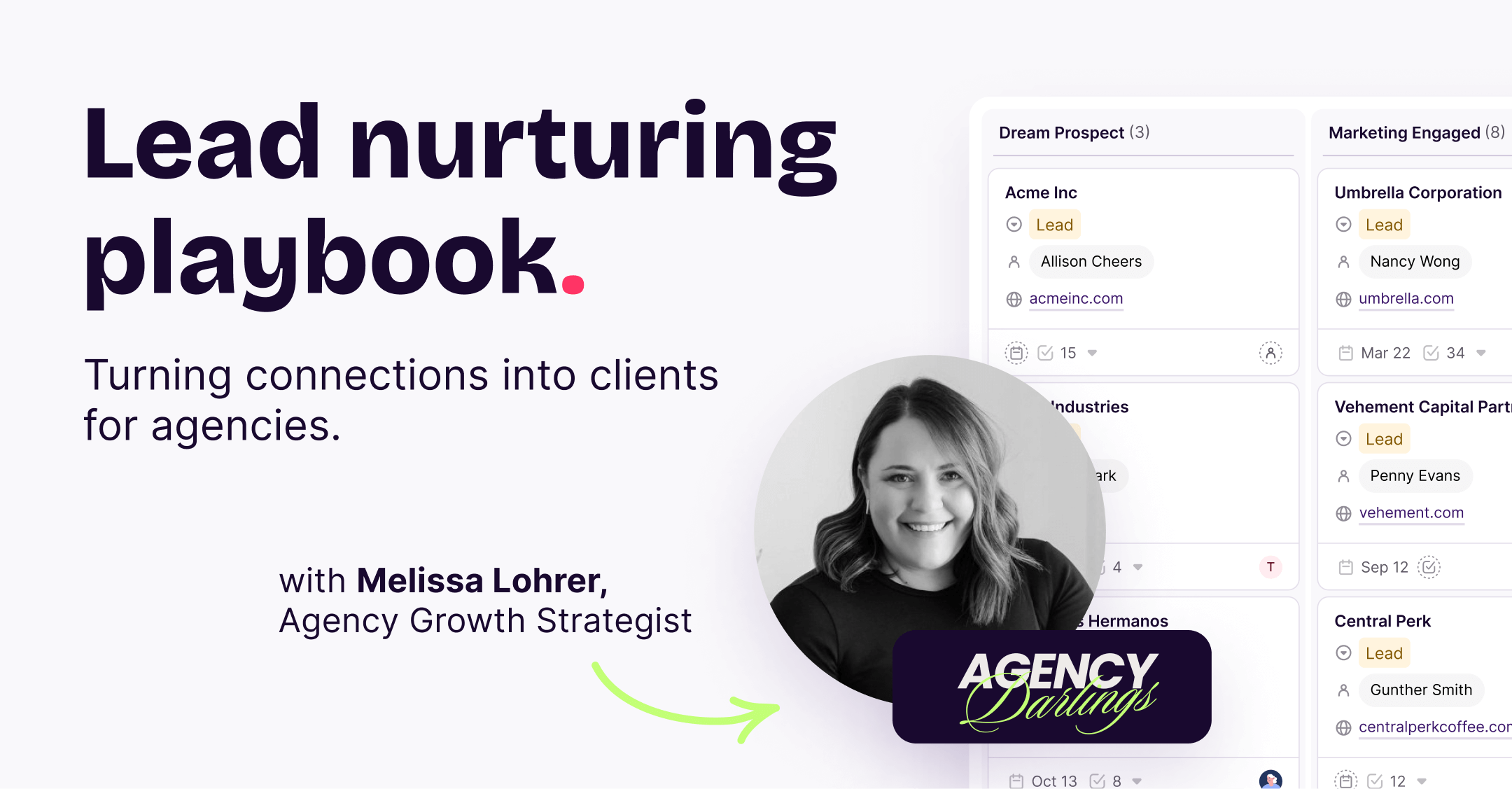 Featured image: Lead nurturing playbook